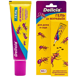 Delicia (Делиция) гель от муравьев (туба), 50 г