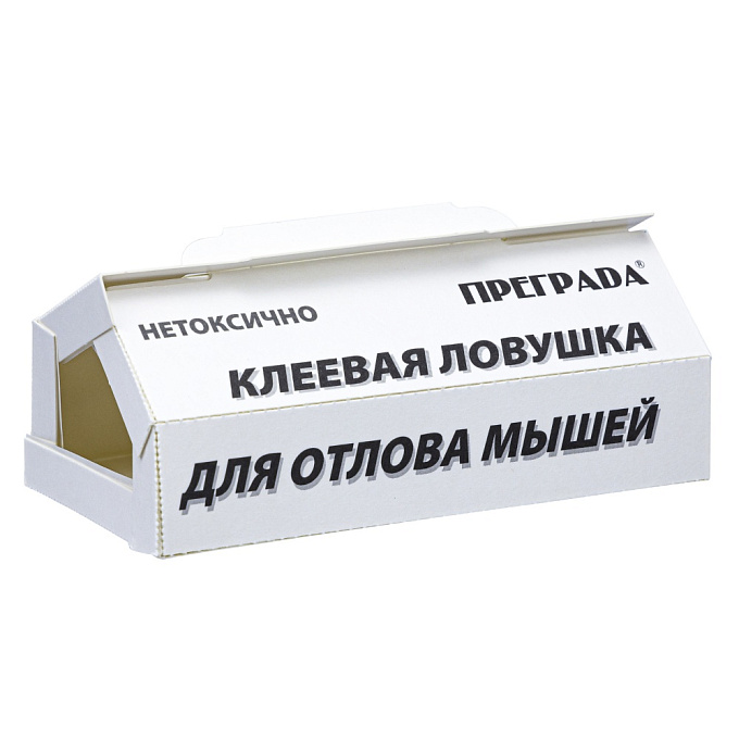 Преграда клеевые ловушки для мышей (пластина-домик), 2 шт. Фото N2