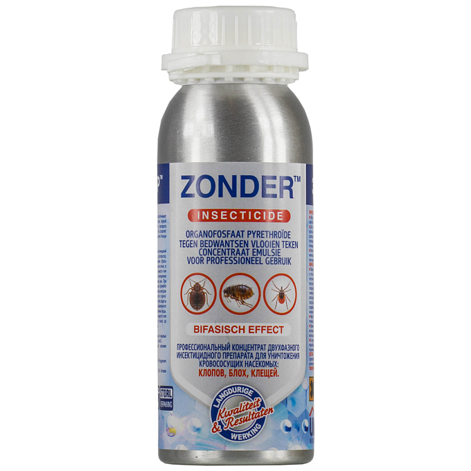 Zonder Blue (Зондер) средство от клопов, тараканов, блох, муравьев, 250 мл
