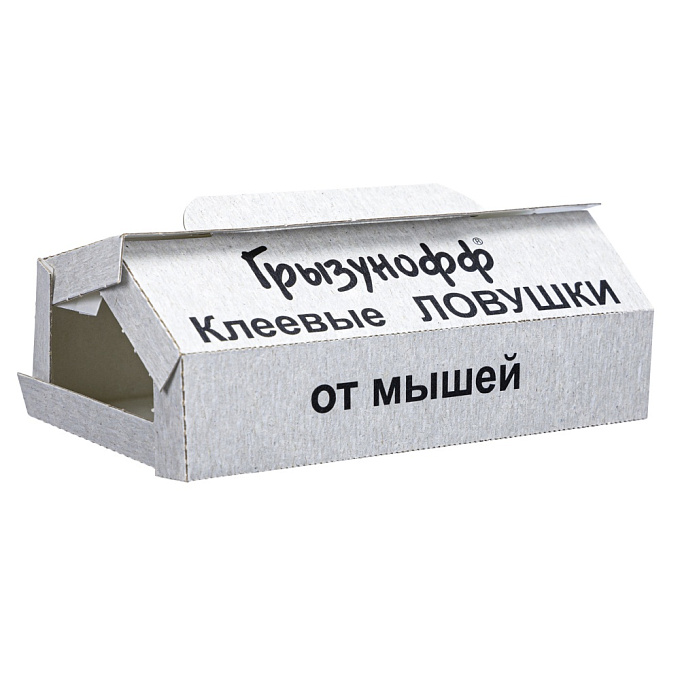 Грызунофф клеевые ловушки для отлова грызунов, крыс и мышей (домик), 2 шт. Фото N2