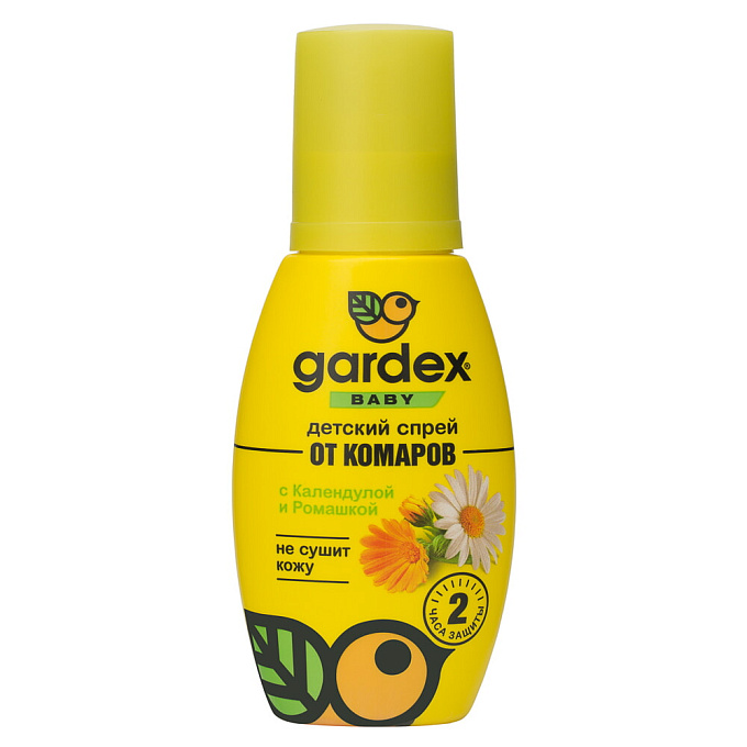Gardex (Гардекс) Baby спрей от комаров (календула, ромашка) (для детей), 100 мл