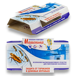 Машенька клеевая ловушка от тараканов, 1 шт. Фото N5